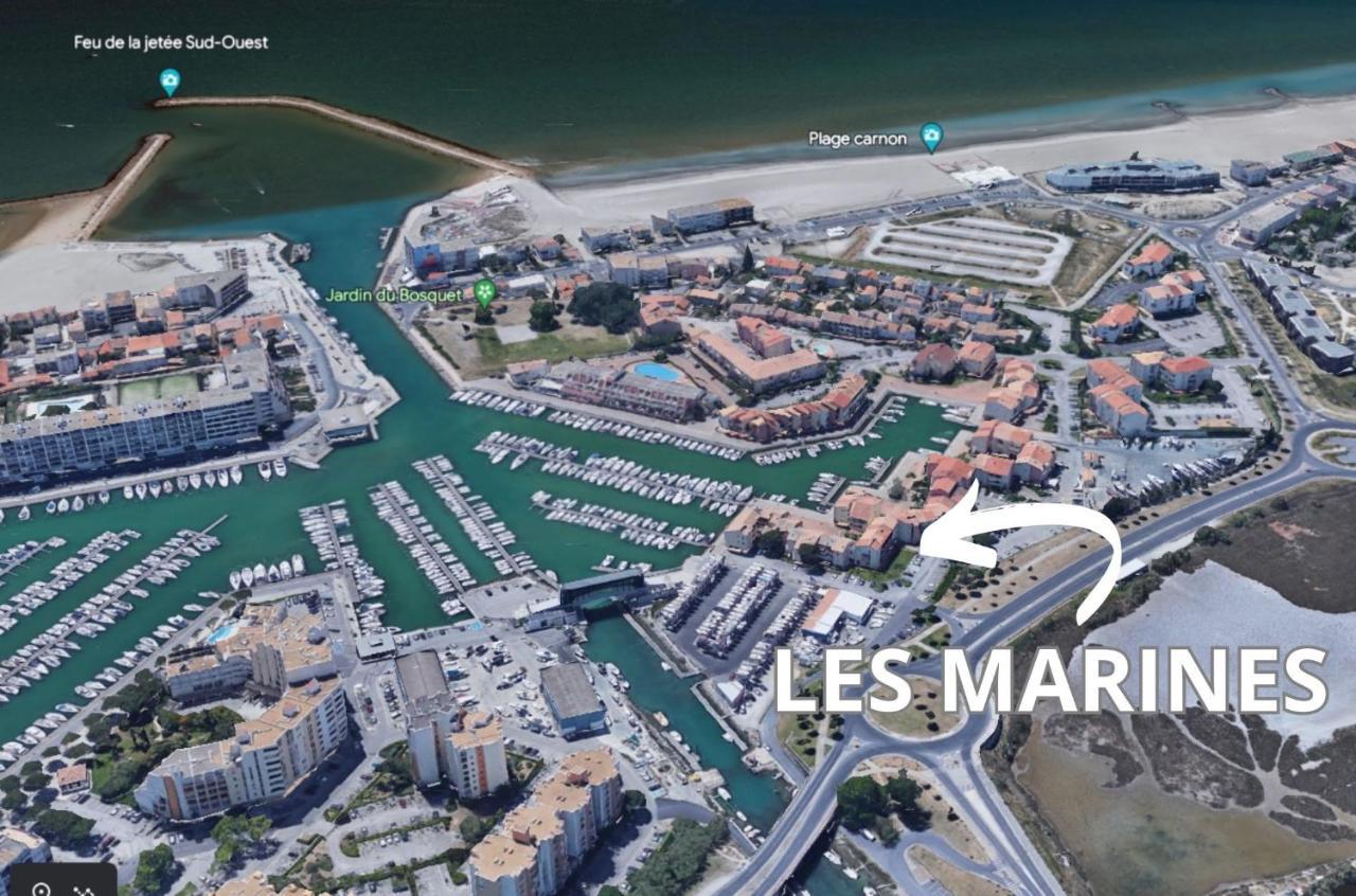Les Marines Port 2 Min Plage Camargue- Top Pros Services Conciergerie La Grande Motte موجيو المظهر الخارجي الصورة